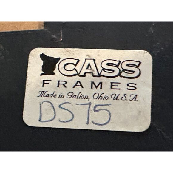 Sweet Land Of Liberty Framed Art Print By Cass Frames Signed Black Stars ** READ - Picture 5 of 12